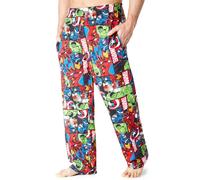 Marvel Men's Avengers Lounge Pants All Over Prinrt | Size: 2XL Marvel Multicolor 2XL