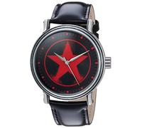 Marvel Men's 'Avengers' Quartz Metal Casual Watch, Color:Black (Model: WMA000207)