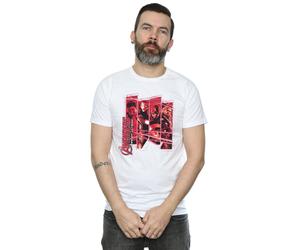 Marvel Men's Avengers Team Collage T-Shirt in White | Size: 2XL Marvel White 2XL