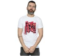 Marvel Men's Avengers Team Collage T-Shirt in White | Size: Medium Marvel White M