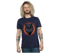 Marvel Men's Black Panther Made in Wakanda Red T-Shirt in Navy | Size: 2XL Marvel Navy 2XL