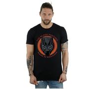 Marvel Men's Black Panther Made in Wakanda Red T-Shirt | Size: 2XL Marvel Black 2XL