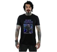 Marvel Men's Black Panther Tech Badge T-Shirt | Size: 3XL Marvel Black 3XL