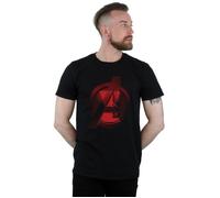 Marvel Men's Black Widow Movie Avengers Logo T-Shirt | Size: 2XL Marvel Black 2XL