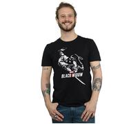 Marvel Men's Black Widow Movie Taskmaster Battle T-Shirt | Size: 3XL Marvel Black 3XL