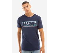 Marvel Men's Blue Steel T-Shirt Navy | Size: Small Marvel Navy S