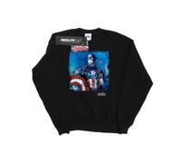 Marvel Mens Captain America Art Sweatshirt BI9590
