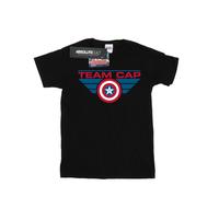 (M, Black) Marvel Mens Captain America Civil War Team Cap T-Shirt