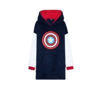 Marvel Men's Captain America Oversize Poncho Marvel Multicolor One Size