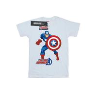 Marvel Mens Captain America The First Avenger T-Shirt BI5871