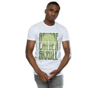 Marvel Men's Captain Anyone Can Be A Skrull T-Shirt in White | Size: XL Marvel White XL