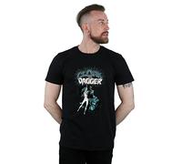 Marvel Men's Cloak and Dagger Shadow Dance T-Shirt Black Medium