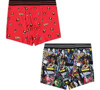 Marvel Mens Comics Boxer Briefs - X-Men Wolverine Mens Underwear - 2 Pack Boxer Briefs (Multicolor, Small)