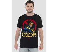Marvel Men's Cyclops Logo T-Shirt in Black | Size: XL Marvel Black XL