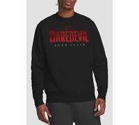 Marvel Men's Daredevil Born Again Logo Sweatshirt, Black | Size: Medium Marvel Black M