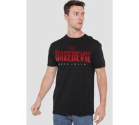 Marvel Men's Daredevil Born Again Logo T-Shirt, Black | Size: 3XL Marvel Black 3XL
