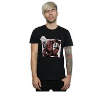 Marvel Men's Deadpool Breaktime Tacos T-Shirt in Black | Size: Large Marvel Black L