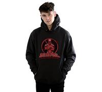 Marvel Men's Deadpool Crossed Arms Logo Hoodie Black Large