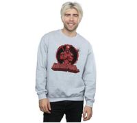 Marvel Men's Deadpool Crossed Arms Logo Sweatshirt in Grey | Size: 2XL Marvel Grey 2XL