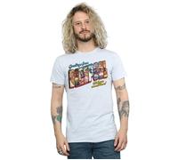 Marvel Men's Deadpool Greetings T-Shirt in Grey | Size: 2XL Marvel Grey 2XL
