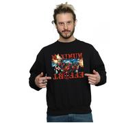 Marvel Men's Deadpool Maximum Effort Sweatshirt in Black | Size: Medium Marvel Black M