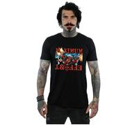 Marvel Men's Deadpool Maximum Effort T-Shirt in Black | Size: Medium Marvel Black M