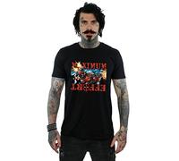 Marvel Men's Deadpool Maximum Effort T-Shirt Large Black