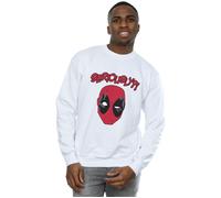 Marvel Men's Deadpool Seriously Sweatshirt in White | Size: Large Marvel White L