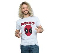 Marvel Men's Deadpool Seriously T-Shirt Sport Grey XX-Large