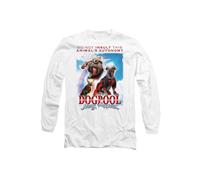 Marvel Men's DEADPOOL & WOLVERINE DEADPOOL MARY PUPPINS BOOTLEG Long Sleeve T-Shirt, White | Size: XL Marvel White XL