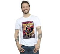Marvel Men's Deadpool & Wolverine Poster T-Shirt White XX-Large