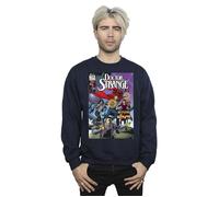 Marvel Men's Doctor Strange Comic Circles Sweatshirt in Navy | Size: Medium Marvel Navy M