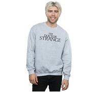 Marvel Men's Doctor Strange Logo Sweatshirt in Grey | Size: 3XL Marvel Grey 3XL