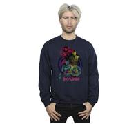Marvel Men's Doctor Strange Rainbow Sweatshirt in Navy | Size: Medium Marvel Navy M