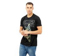 Marvel Men's Ghost Rider Speed Cotton T-shirt in Black | Size: Large Marvel Black L