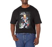 Marvel Men's Ghost Rider T-Shirt, Black, S