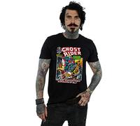 Marvel Men's Ghost Rider T-Shirt Black X-Large