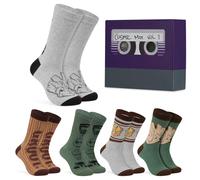 Marvel Mens Groot Socks 5 Pack Eye-Catching Comfortable Casual Breathable