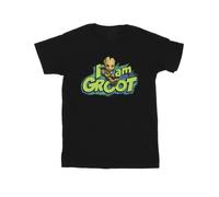 Marvel Mens Guardians Of The Galaxy I Am Groot Jumping T-Shirt - Black - Black - XL