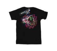 Marvel Mens Guardians Of The Galaxy Neon Gamora T-Shirt BI28380