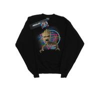 Marvel Mens Guardians Of The Galaxy Neon Groot Sweatshirt BI2394