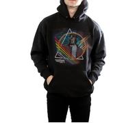 Marvel Men's Guardians Of The Galaxy Neon Star Lord Masked Hoodie in Black | Size: Medium Marvel Black M