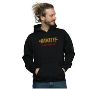 Marvel Men's Hawkeye AKA Clint Barton Hoodie in Black | Size: 5XL Marvel Black 5XL