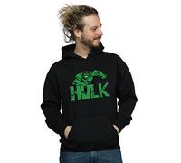 Marvel Men's Hulk Pixelated Hoodie