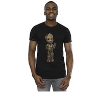 Marvel Men's I Am Groot Wave Pose T-Shirt Black X-Large