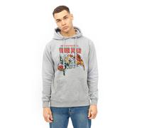 Marvel Men's Iron Man Blast Cotton Hoodie in Grey | Size: Medium Marvel Grey M