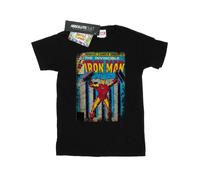 (3XL, Black) Marvel Mens Iron Man Cover T-Shirt