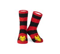 Marvel Men's Iron Man Slipper Socks Marvel Multicolor One Size
