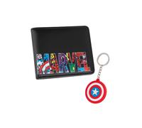 Marvel Men's Keyring & Wallet Set Marvel Multicolor