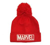 Marvel Men's Logo Beanie in Red Marvel Red One Size